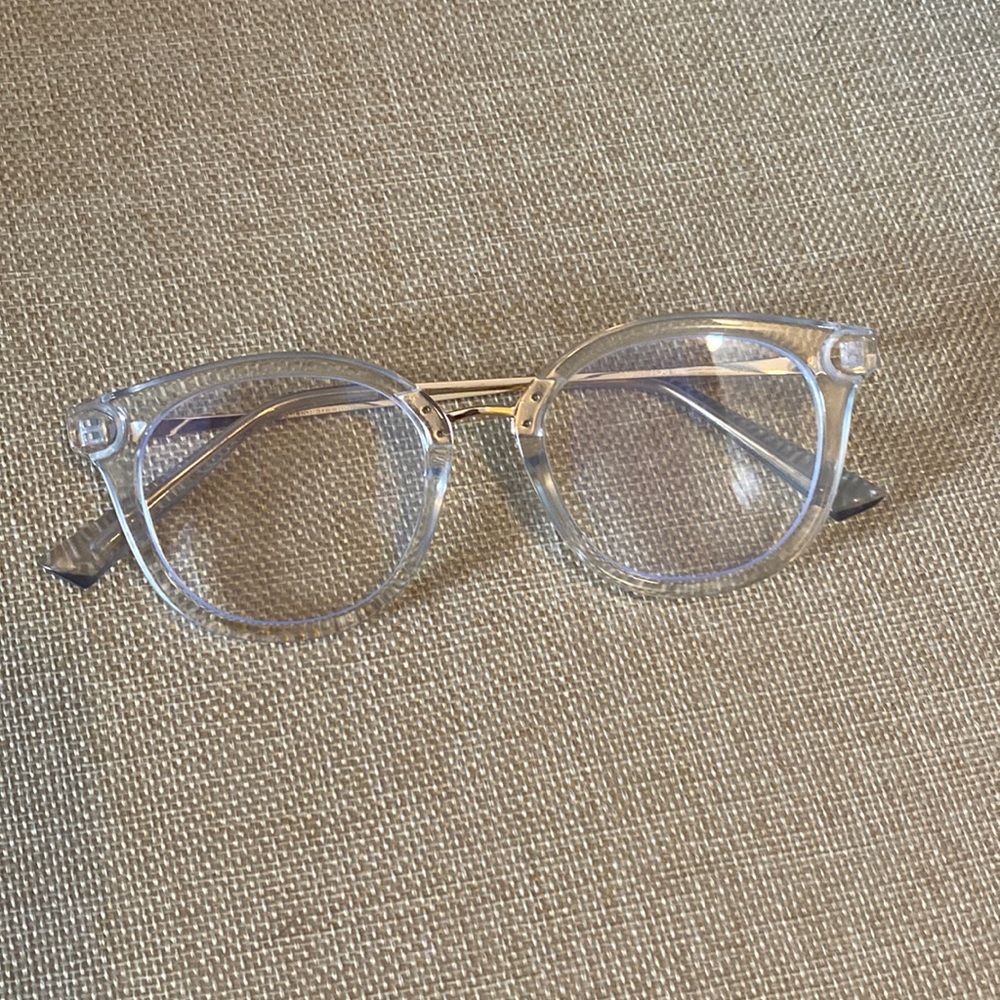 Clear Rimmed Blue Light Blocking Glasses
